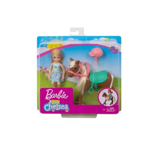 Barbie GHV78 Chelsea and Pony Multicolored Multicolored