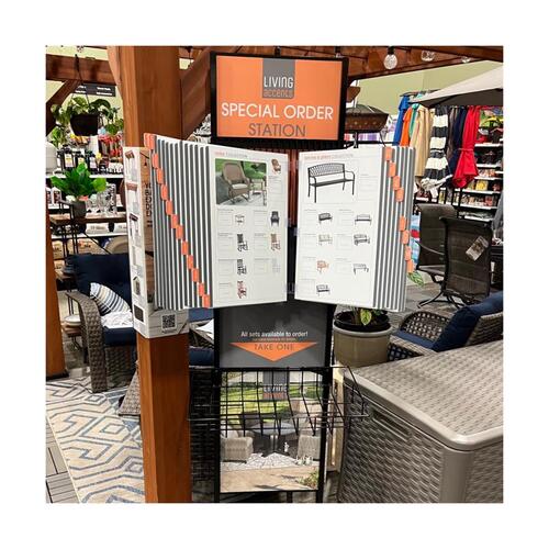 Retail First Inc 1100-000008 Signage Kit Assorted Outdoor Living Flip Book 2023 Plastic Assorted