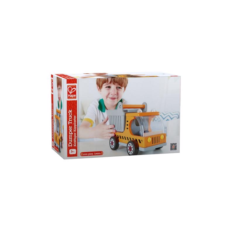 Hape E3013 Dumper Truck Plastic/Wood Multicolored Multicolored