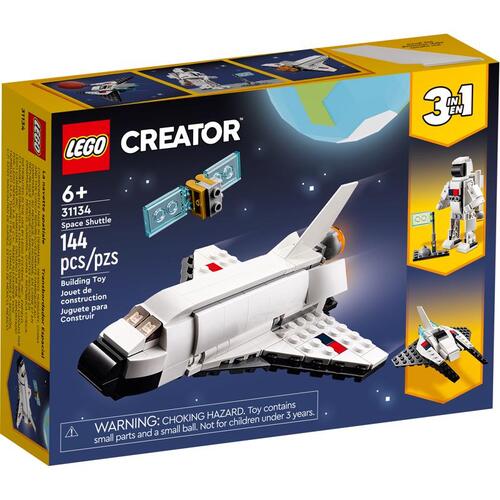 Lego 31134 31134 Creator Creator 31134 Space Shuttle Multicolored 144 pc Multicolored