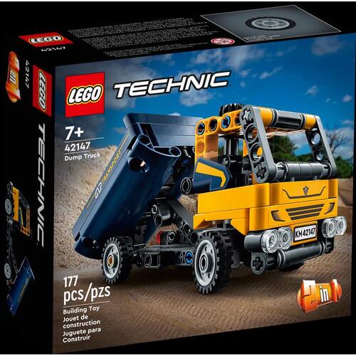 Lego 42147 Dump Truck Technic Plastic Multicolored 177 pc Multicolored