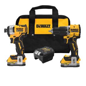 DEWALT ATOMIC 20V MAX 2-Tool Brushless Cordless Compact Drill