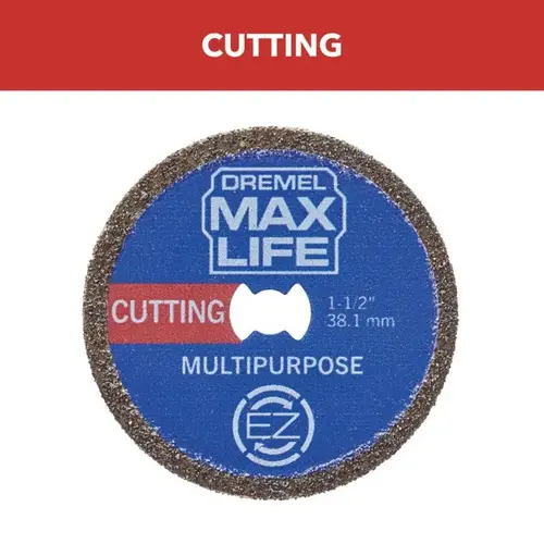 Cutting Wheel EZ Lock 1-1/2" X 1.5" L X 0.039" W Diamond Round