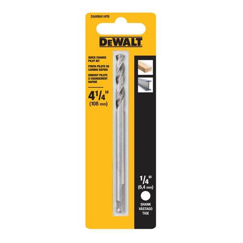 DEWALT DAH99414PB Hole Saw Pilot Drill Bit, 4-1/4 In.