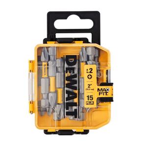 DeWalt Maxfit screwdriver bits and 10X magnetic Screw Lock system 
