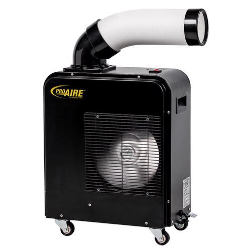 Portable Air Conditioner Perfect Aire 150 sq ft 1 speed 5300 BTU Black/White