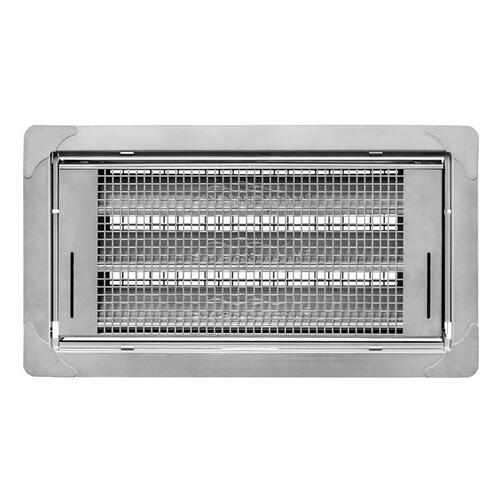 Smart Vent 1540-510 Flood Vent 8" H X 16" W Silver Stainless Steel Silver