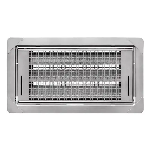 SMART VENT 1540-510 Flood Vent 8" H X 16" W Silver Stainless Steel Silver