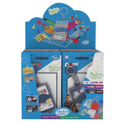 Mini Keychain Game Assorted Assorted - pack of 32