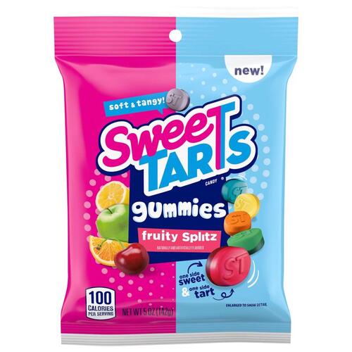 Gummi Candy Fruity Splitz 5 oz - pack of 12