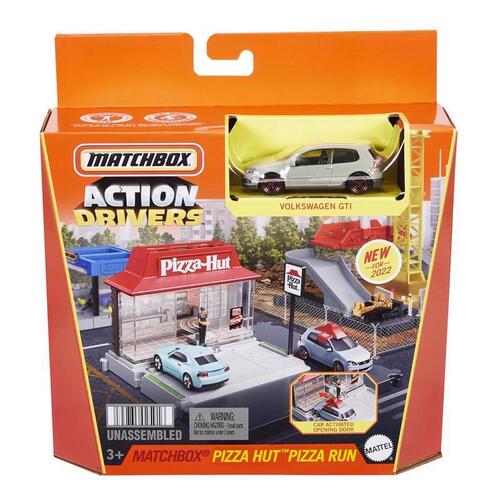 MATTEL HDL10 Action Drivers Playset Matchbox Plastic Assorted Assorted