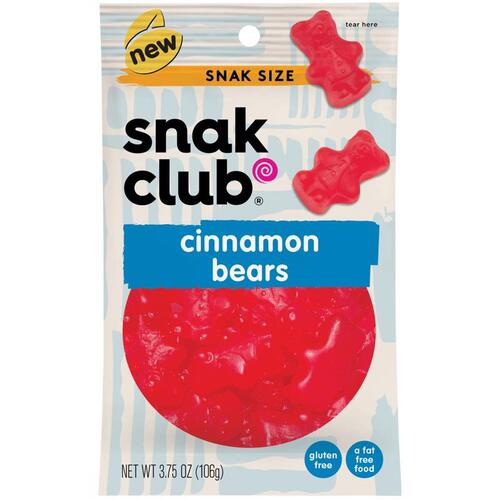 SNAK CLUB 1780603 Gummi Candy Cinnamon 3.75 oz Bagged