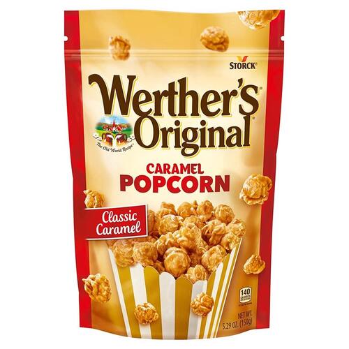 Werther's 138290 Popcorn Caramel 5.29 oz Bagged