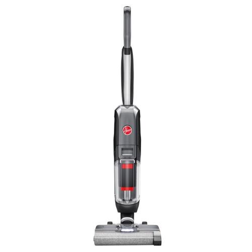 Steam Mop and Vacuum Cleaner Bagless Corded Standard Filter Red/Gray