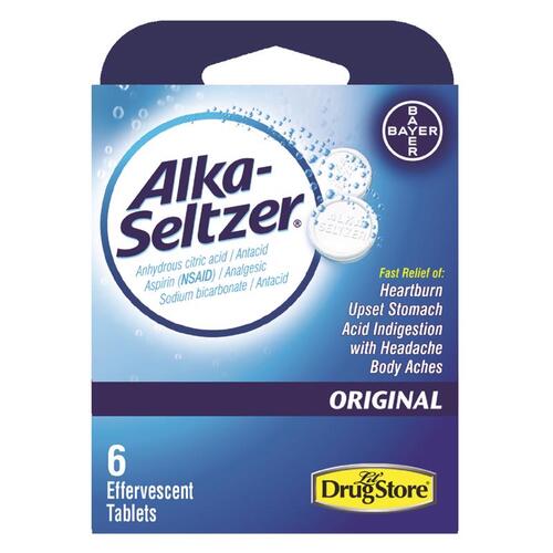 Alka-Seltzer 97033 Antacid Original 6 ct