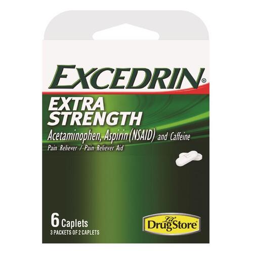 Excedrin 97103 Pain Reliever 6 ct