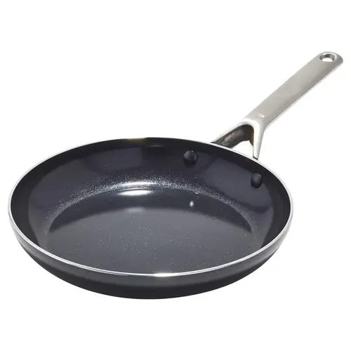 Fry Pan Agility Ceramic Coated Aluminum 12" Black Black