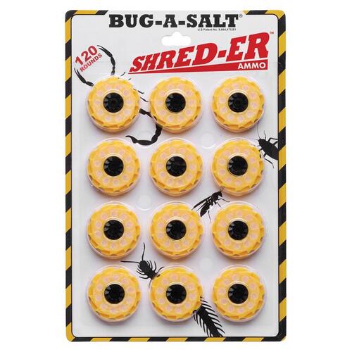 Bug-A-Salt SHRED-AMMO Cartridge Shred-Er Ammo Black/Yellow Black/Yellow