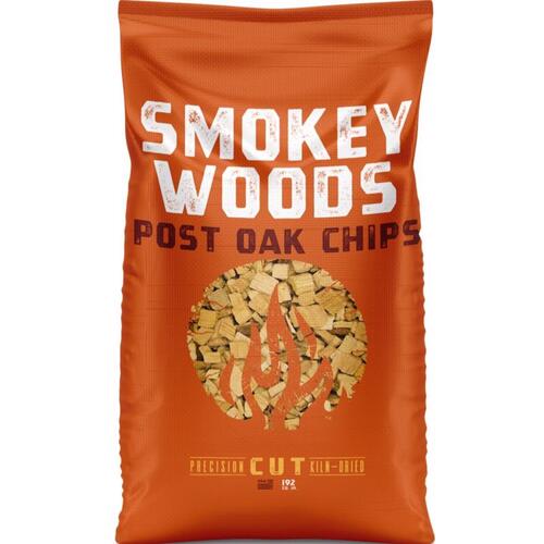 Wood Smoking Chips All Natural Post Oak 192 cu in