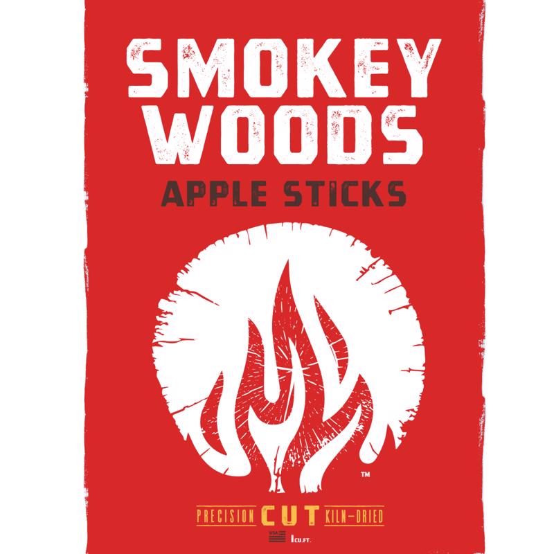 Smokey Woods SW-30-10-1728 Cooking Logs All Natural Apple 1 cu ft