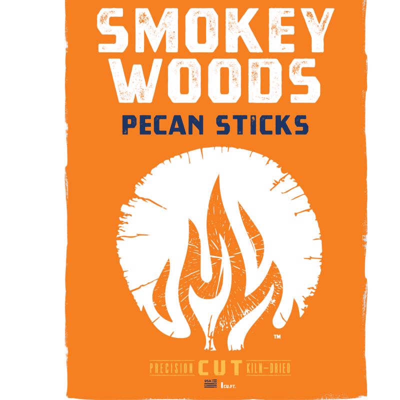 Smokey Woods SW-30-30-1728 Cooking Logs All Natural Pecan 1 cu ft