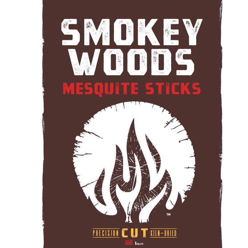 Smokey Woods SW-30-35-1728 Cooking Logs All Natural Mesquite 1 cu ft