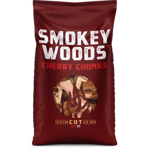 Wood Smoking Chunks All Natural Cherry 350 cu in