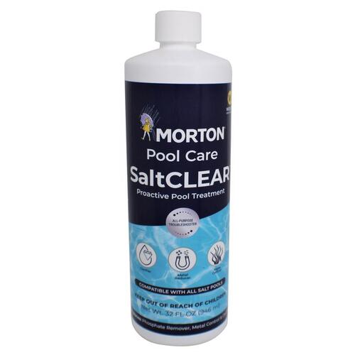 Morton Pool Care MPC-CLR32 Clarifier SaltCLEAR Liquid 32 oz