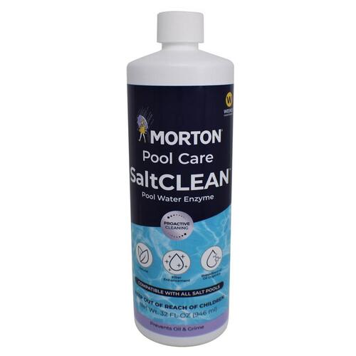 Morton Pool Care MPC-CLN32 Enzyme Cleaner SaltCLEAN Liquid 32 oz