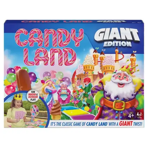 Spin Master 6063157 Board Game Candy Land Giant Edition Multicolored Multicolored