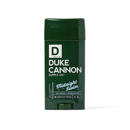 Duke Cannon 1000073 Antiperspirants/Deodorants Midnight Swim 3 oz