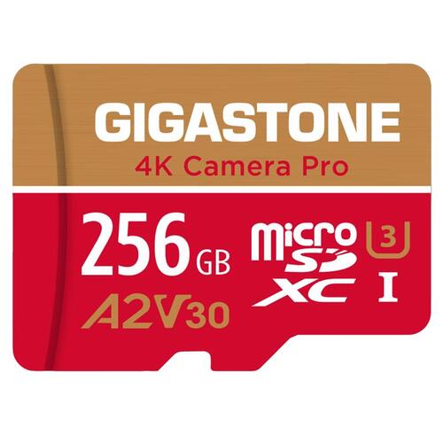 Gigastone 2IN14KA2V30-256 Micro SD Flash Memory Universal Pack 256 GB