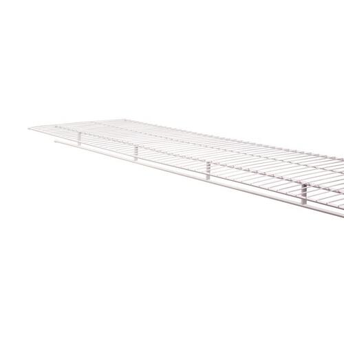 Rubbermaid 2162008 Linen Shelf 96" H X 12" W X 1.9" L Steel White