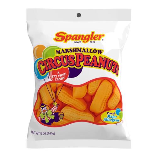 Spangler Candy Co 325 Candy Marshmallow Circus Peanuts Banana 5 oz