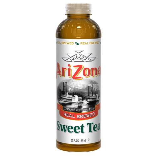 AriZona Beverages 1004911-XCP24 Beverage AriZona s Southern Style Sweet Tea 20 oz - pack of 24