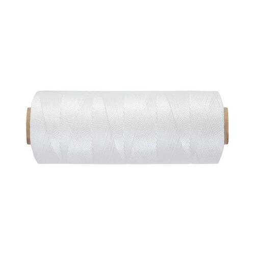 Mason Line 225 ft. L White Twisted Nylon White