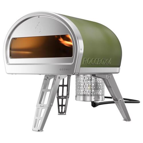 Gozney GRPOLUS1632 Outdoor Pizza Oven Roccbox Propane Gas Olive Green Olive Green