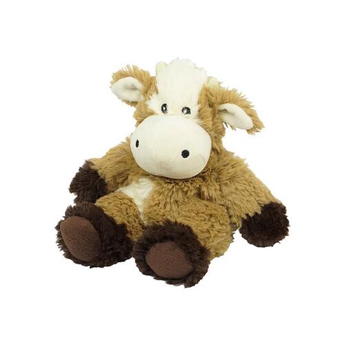 Warmies CPJ-COW-1 Stuffed Animals Plush Brown 1 pc Brown