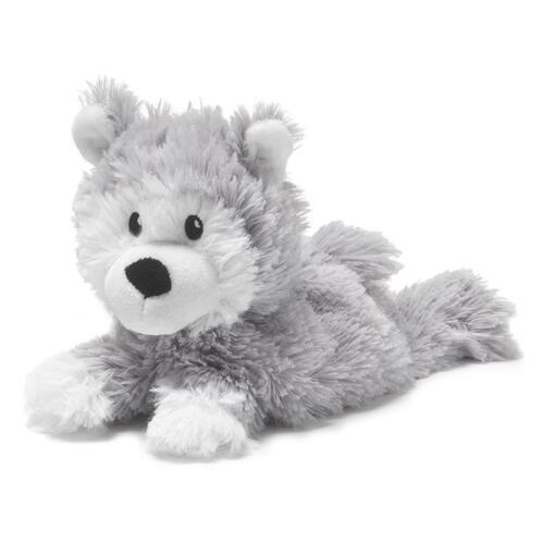 Warmies CPJ-HUS-1 Stuffed Animals Plush Gray 1 pc Gray