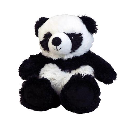 Warmies CPJ-PAN-1 Stuffed Animals Plush Black/White 1 pc Black/White