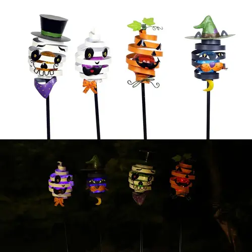 Yard Decor LED Bouncy Halloween Stake