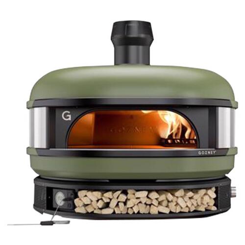Gozney GDPOLUS1250 Outdoor Pizza Oven Dome 29" Propane Gas/Wood Olive Green Olive Green