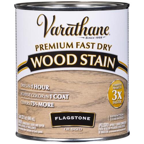 Fast Dry Wood Stain Flagstone Oil-Based Urethane Modified Alkyd 1 qt Flagstone