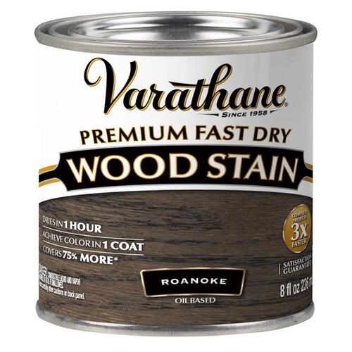 Fast Dry Wood Stain Roanoke Oil-Based Urethane Modified Alkyd 0.5 pt Roanoke