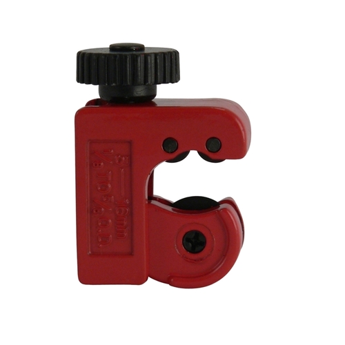 Tube Cutter, 5/8 in Max Pipe/Tube Dia, 1/8 in Mini Pipe/Tube Dia Red