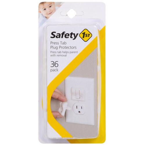 Safety 1st HS260 Plug Protectors White Plastic White