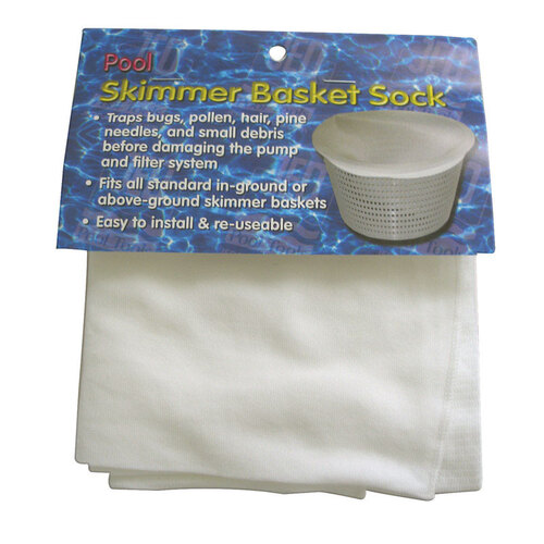 JED POOL TOOLS INC 80-852 Pool Skimmer Basket Sock