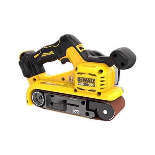 Dewalt Dcw220b Belt Sander Tool Only 20 V 3 X 21 In Belt 198 To 320 Rpm Speed Auxiliary Handle