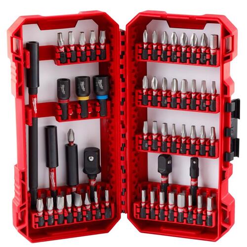 SHOCKWAVE Impact Duty Series Driver Bit Set, 55-Piece, All-Purpose, Alloy Steel