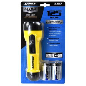 LED Flashlight (Requires D Batteries)